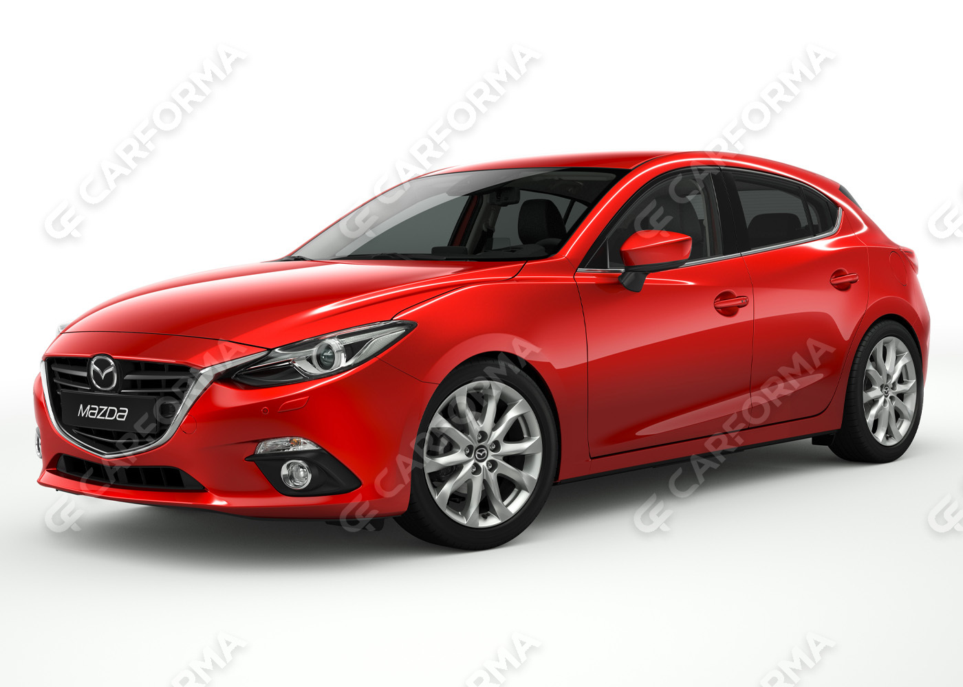 Ворсовые коврики на Mazda Axela III 2013&nbsp;-&nbsp;2019