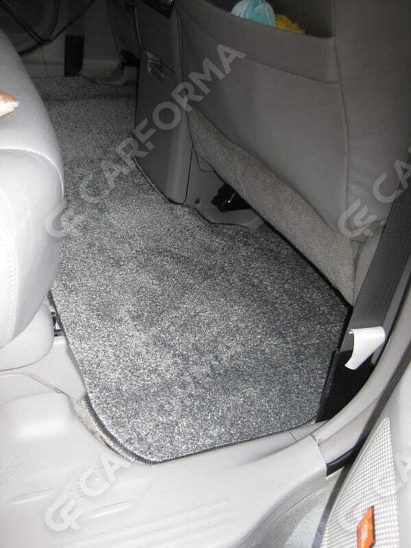 Ворсовые коврики на Toyota Highlander II 2007&nbsp;-&nbsp;2013 в Тамбове