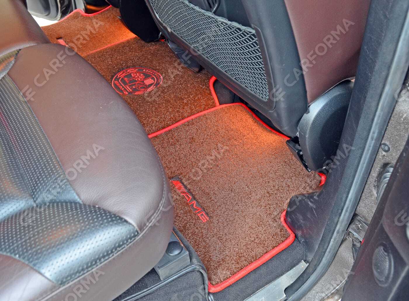 Ворсовые коврики на Mercedes G (W463) рестайлинг 2001&nbsp;-&nbsp;2018 в Тамбове