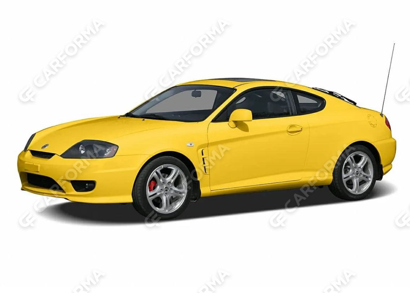 Ворсовые коврики на Hyundai Coupe II 2002&nbsp;-&nbsp;2009