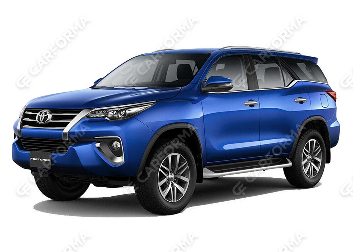 Ворсовые коврики на Toyota Fortuner II 2015&nbsp;-&nbsp;2026