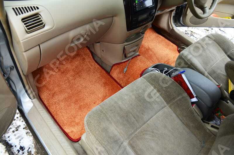 Ворсовые коврики на Mazda Premacy I 1999&nbsp;-&nbsp;2005 в Тамбове
