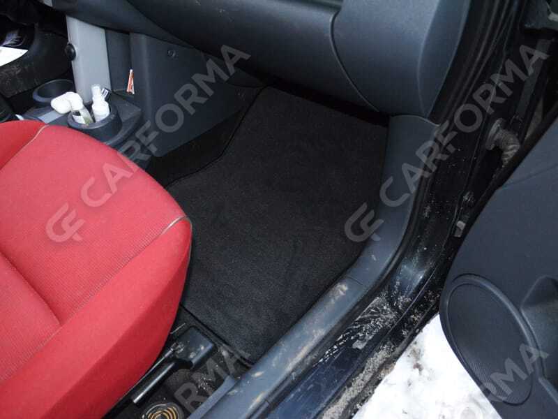 Ворсовые коврики на Mitsubishi Colt 6 2002&nbsp;-&nbsp;2012 в Тамбове