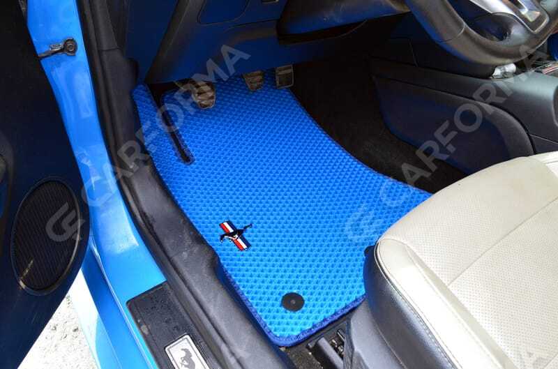 Ворсовые коврики на Ford Mustang VI 2013&nbsp;-&nbsp;2023 в Тамбове