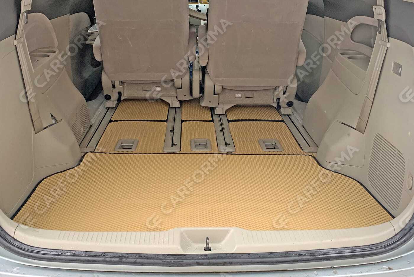 Ворсовые коврики на Toyota Estima III 2006&nbsp;-&nbsp;2019 в Тамбове