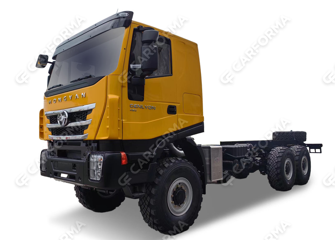 Ворсовые коврики на Hongyan SAIC-IVECO Genlyon кабина C500 2023&nbsp;-&nbsp;2026