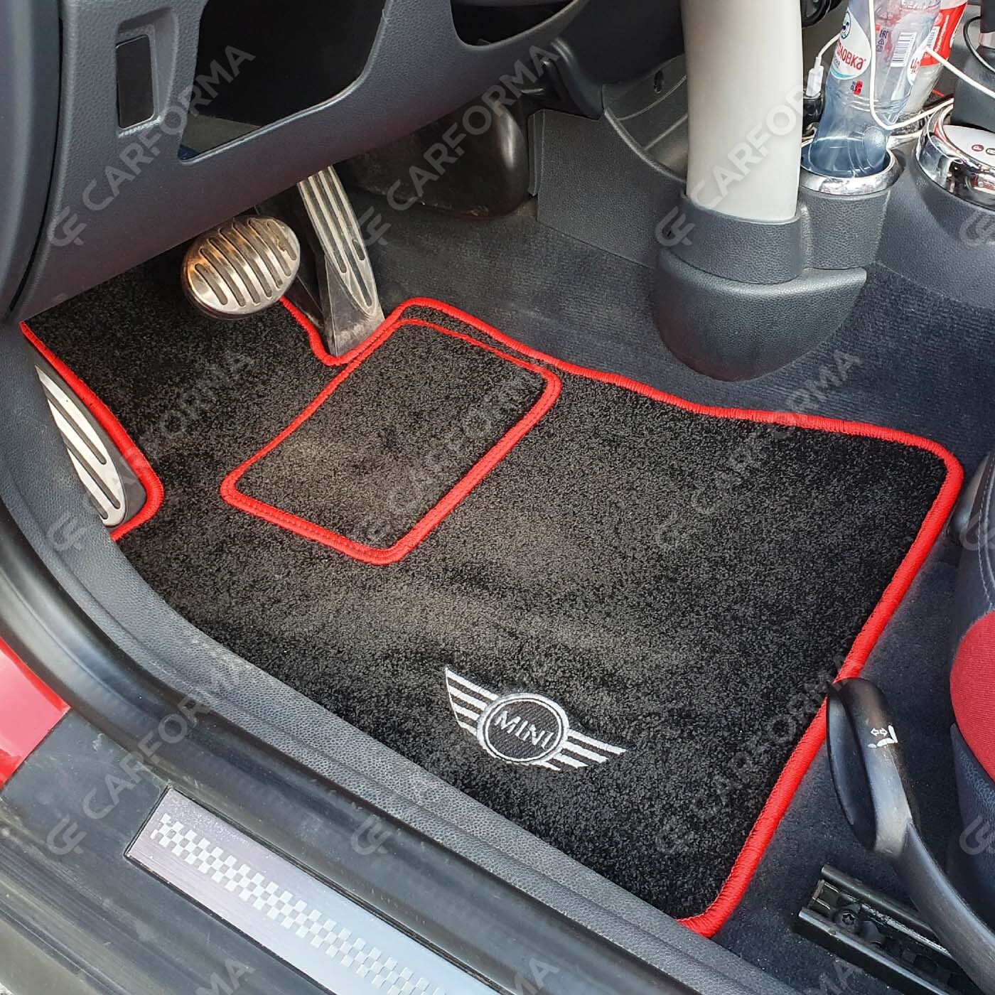 Ворсовые коврики на Mini Cooper Hatch (R50/R53) 2001&nbsp;-&nbsp;2006 в Тамбове