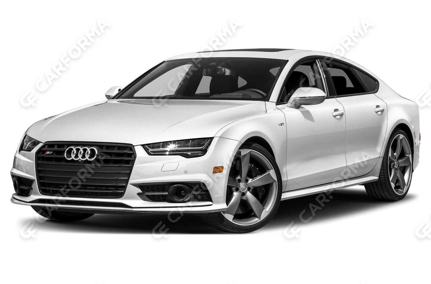 Ворсовые коврики на Audi S7 (4G) 2012&nbsp;-&nbsp;2018