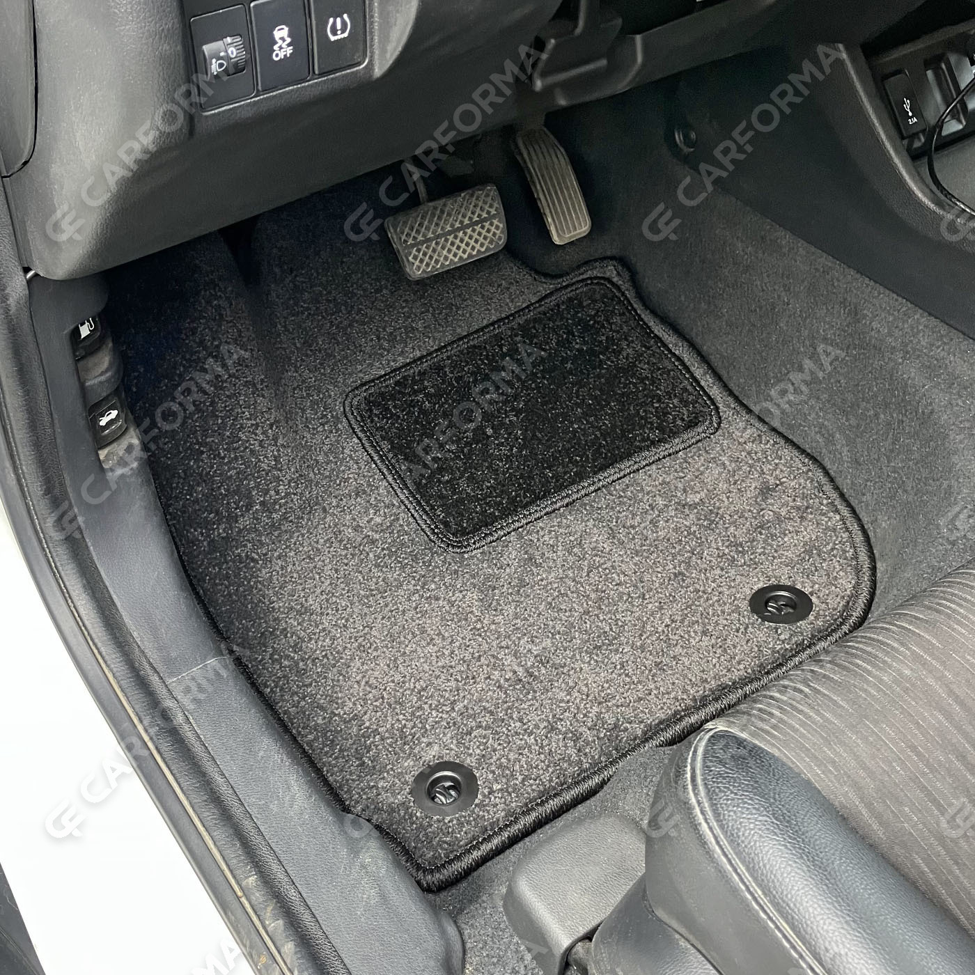 Ворсовые коврики на Honda HR-V II 2013&nbsp;-&nbsp;2022 в Тамбове