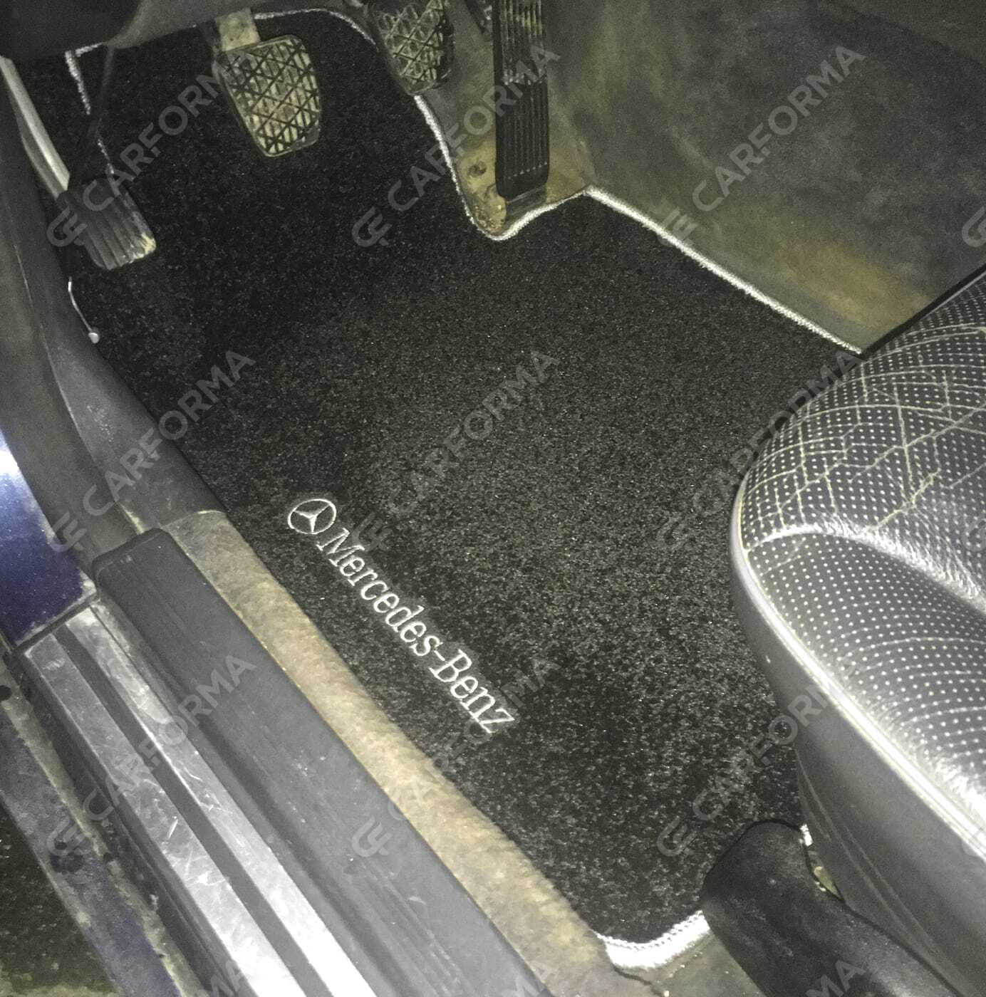 Ворсовые коврики на Mercedes E (W210) 1995&nbsp;-&nbsp;2002 в Тамбове