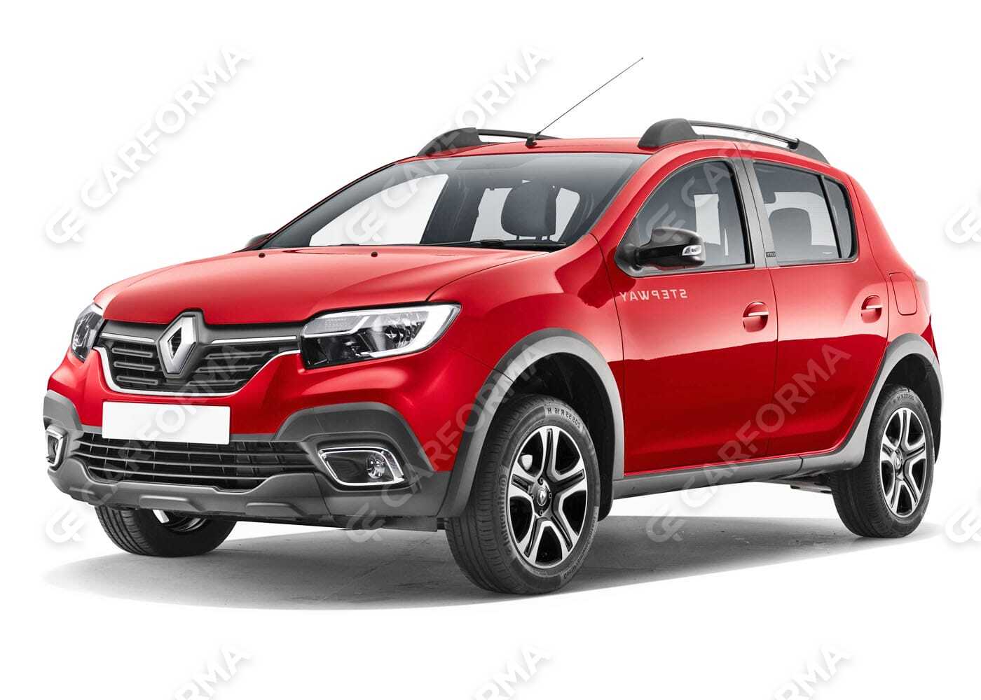Ворсовые коврики на Renault Sandero II 2014&nbsp;-&nbsp;2026