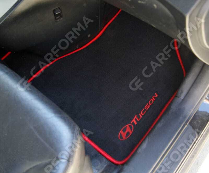 Ворсовые коврики на Hyundai Tucson I 2004&nbsp;-&nbsp;2010 в Тамбове