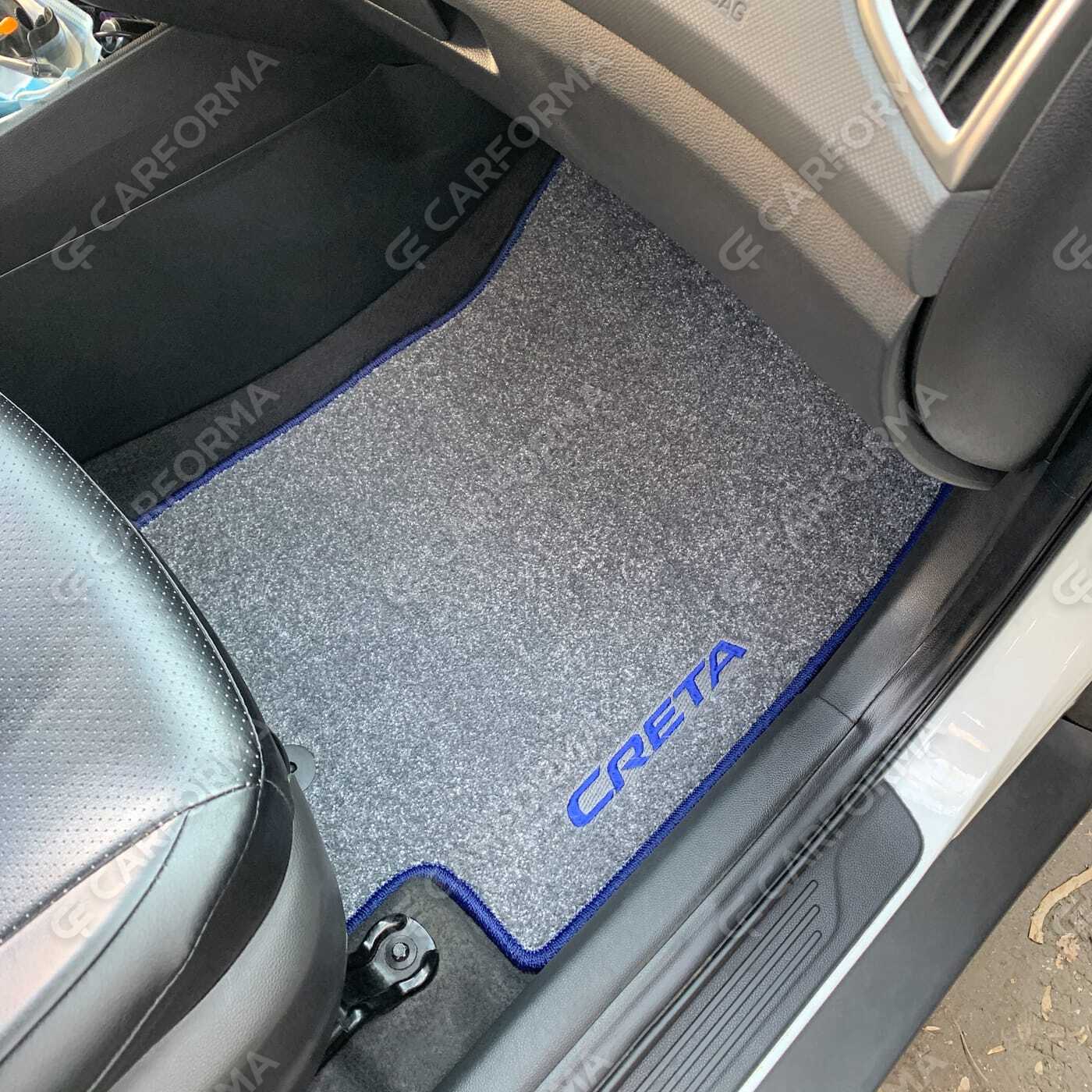 Ворсовые коврики на Hyundai Creta I 2016&nbsp;-&nbsp;2021 в Тамбове