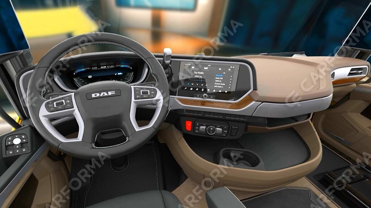 Ворсовые коврики на DAF XF, XG, XG+ 2021&nbsp;-&nbsp;2026 в Тамбове