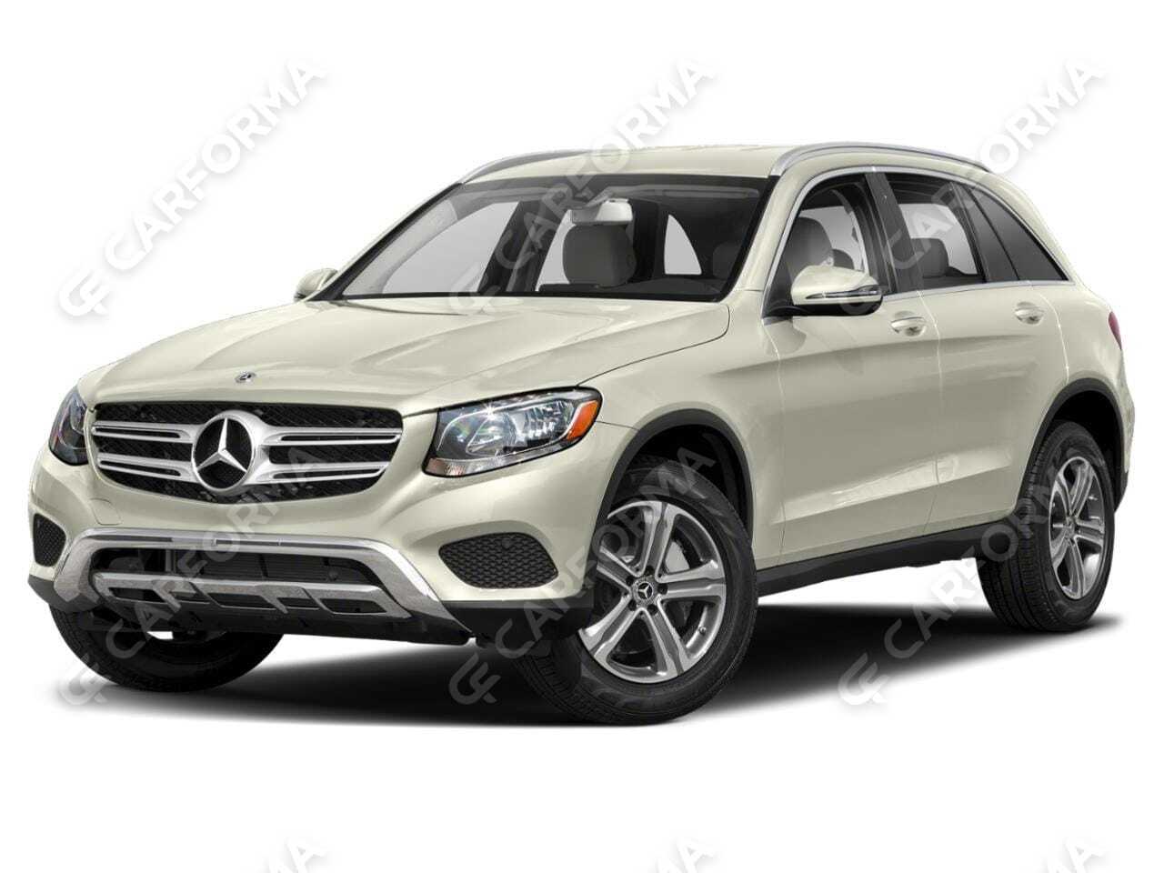 Ворсовые коврики на Mercedes GLC (X253) 2015&nbsp;-&nbsp;2023