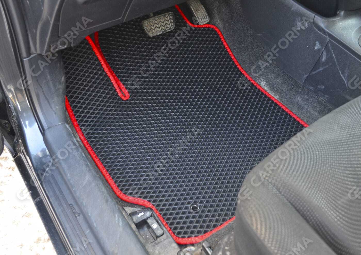 Ворсовые коврики на Toyota Yaris II 2005&nbsp;-&nbsp;2011 в Тамбове