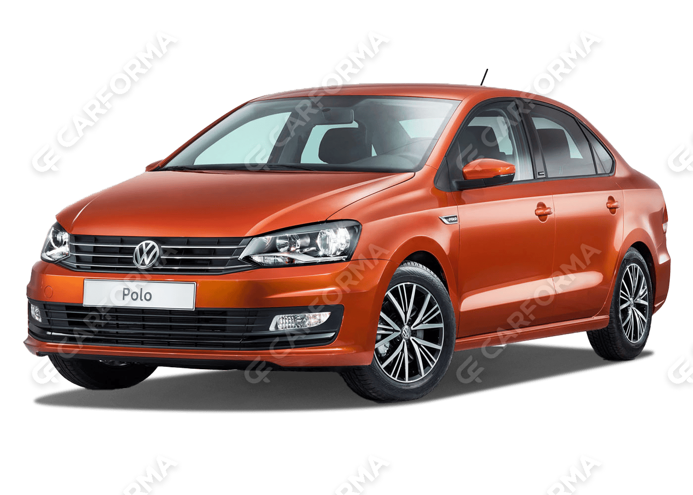 Ворсовые коврики на Volkswagen Polo V 2010&nbsp;-&nbsp;2020