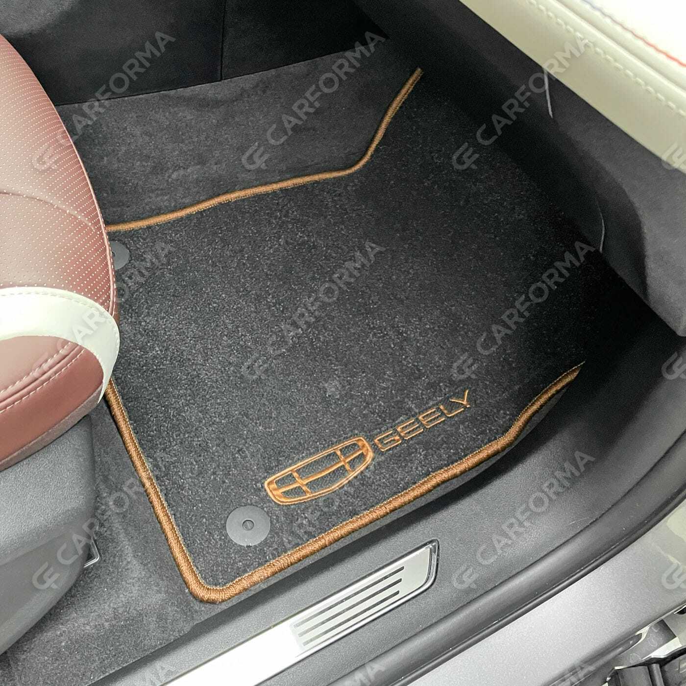 Ворсовые коврики на Geely Monjaro Гибрид 2022&nbsp;-&nbsp;2026 в Тамбове