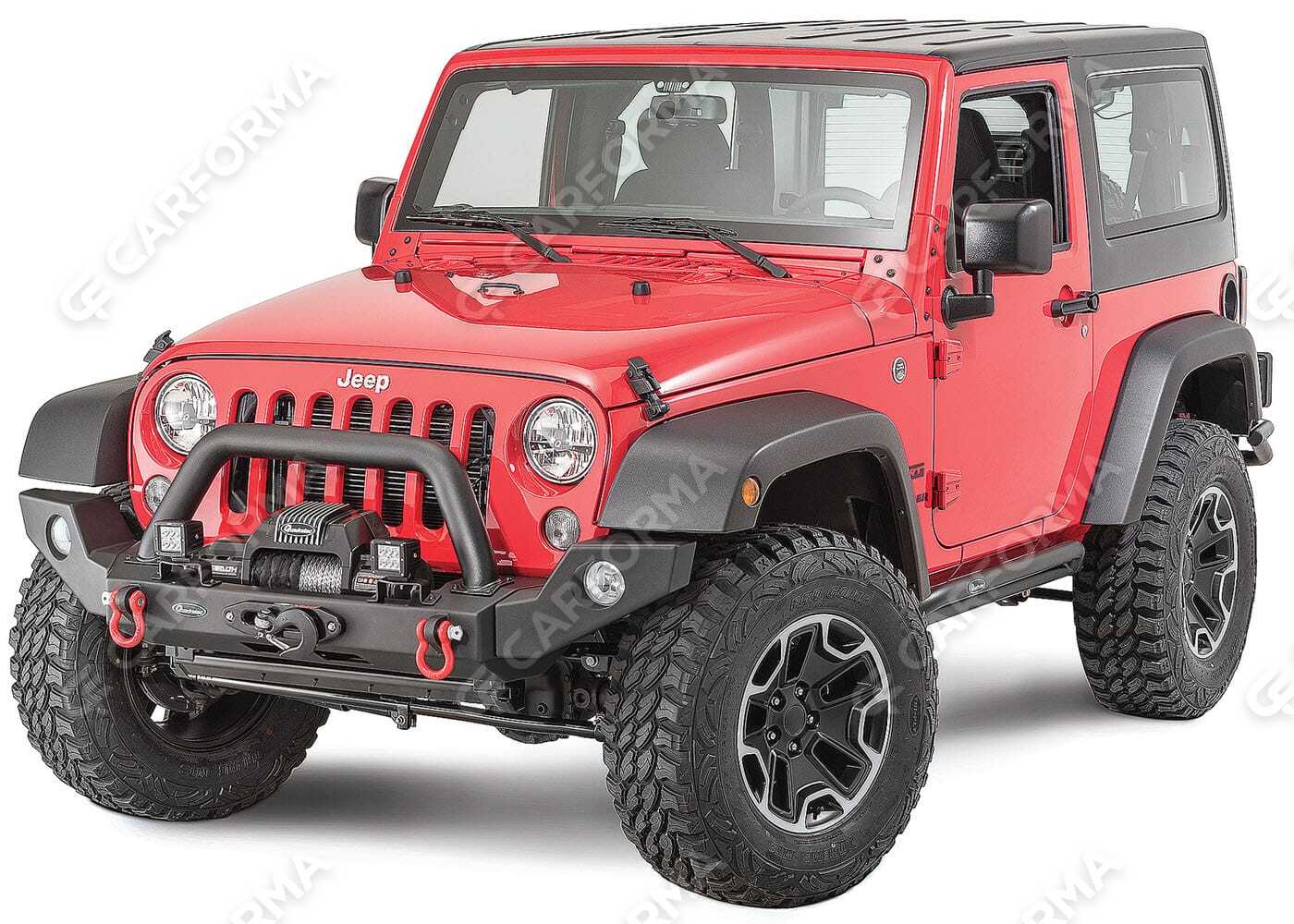 Ворсовые коврики на Jeep Wrangler (JK) 2006&nbsp;-&nbsp;2018