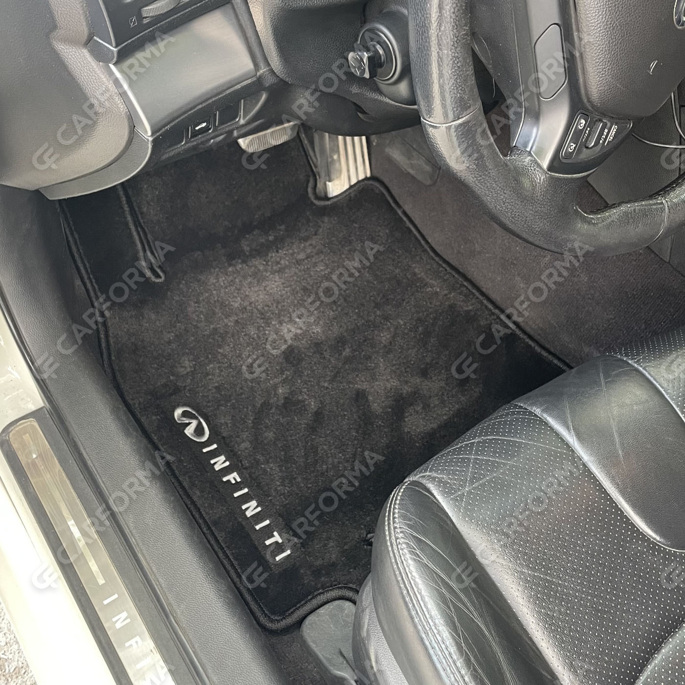 Ворсовые коврики на Infiniti G IV Седан 2006&nbsp;-&nbsp;2014 в Тамбове