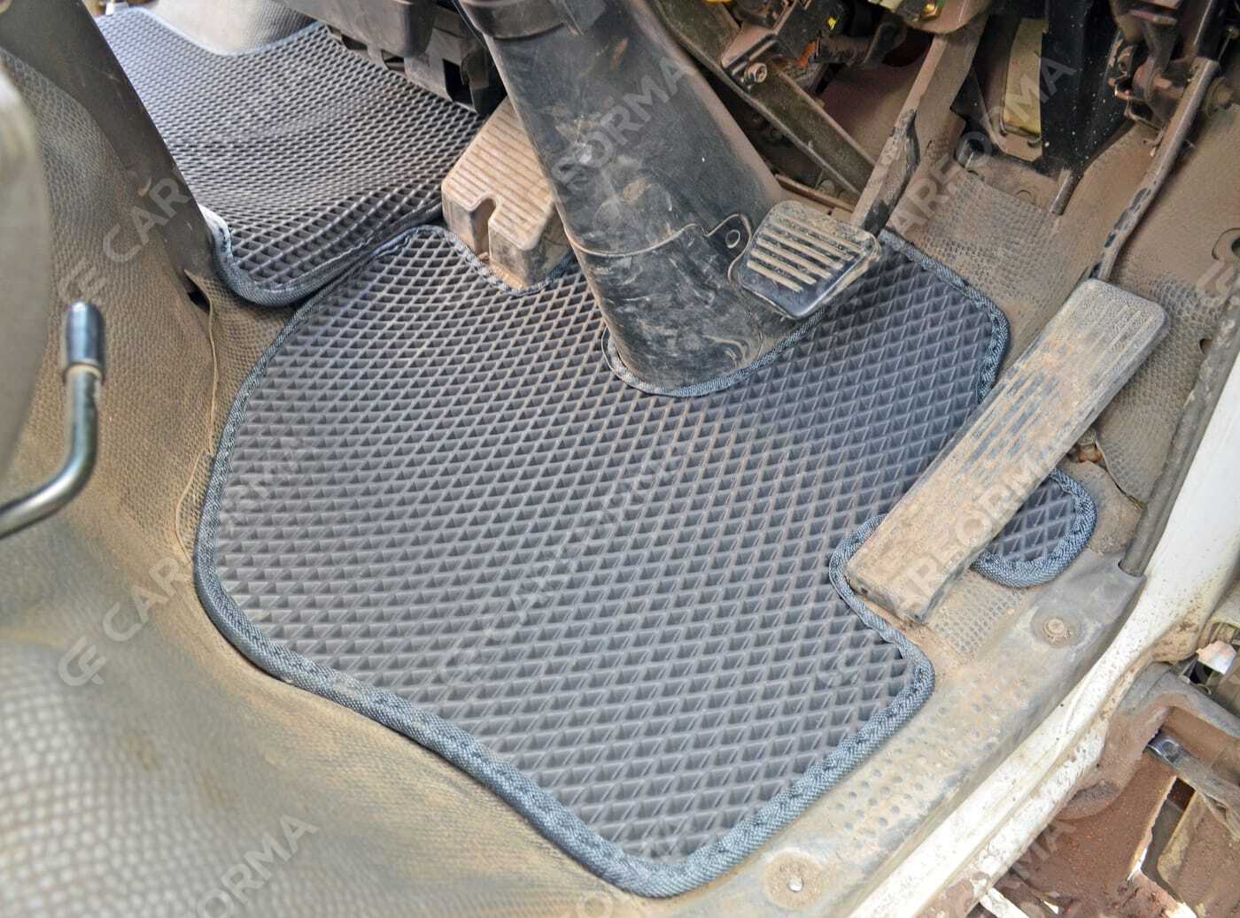 Ворсовые коврики на Isuzu ELF V узкая кабина 1993&nbsp;-&nbsp;2026 в Тамбове