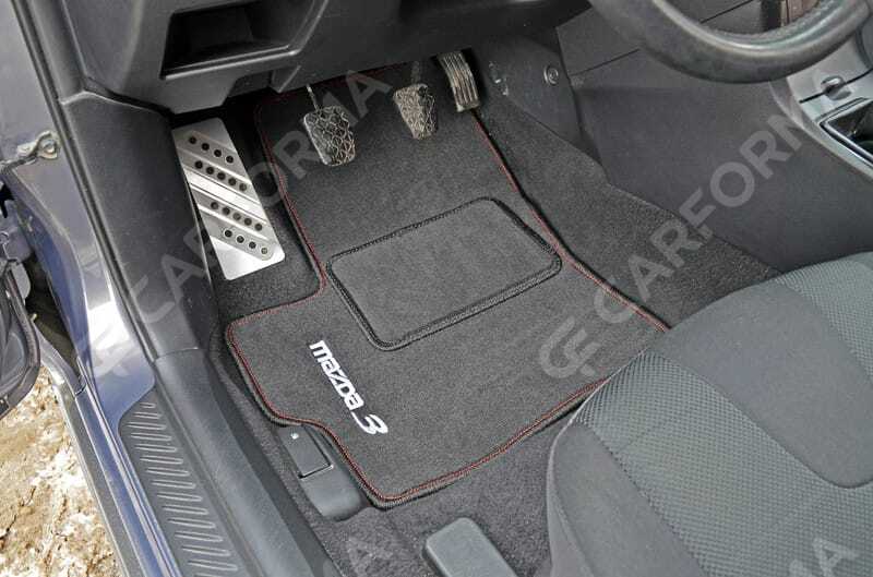 Ворсовые коврики на Mazda 3 2003&nbsp;-&nbsp;2009 в Тамбове