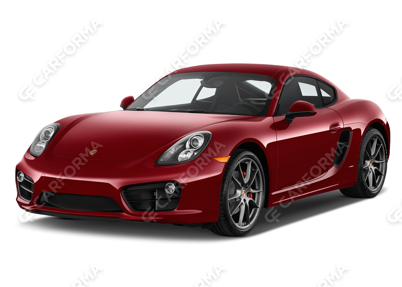 Ворсовые коврики на Porsche Cayman II 2013&nbsp;-&nbsp;2016