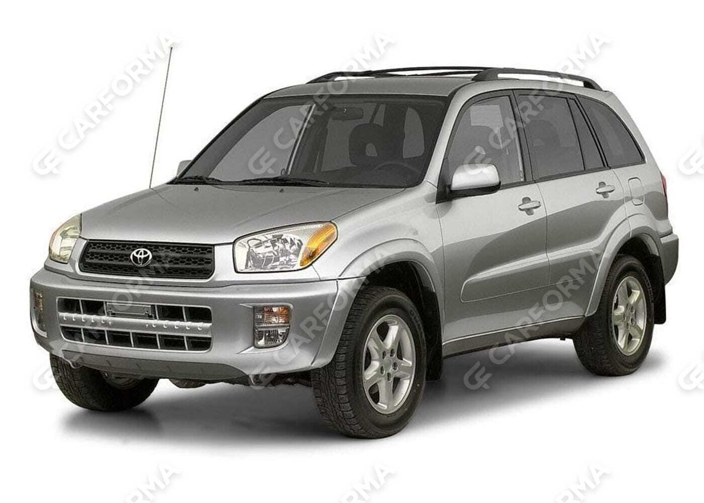 Ворсовые коврики на Toyota Rav4 II 2000&nbsp;-&nbsp;2006