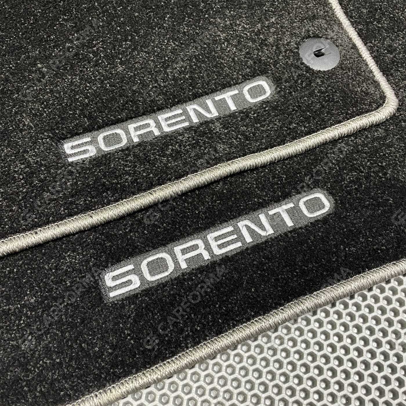 Ворсовые коврики на KIA Sorento IV 2020&nbsp;-&nbsp;2026 в Тамбове