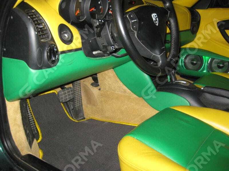 Коврики на Porsche Boxster (986) 1996&nbsp;-&nbsp;2004 в Тамбове