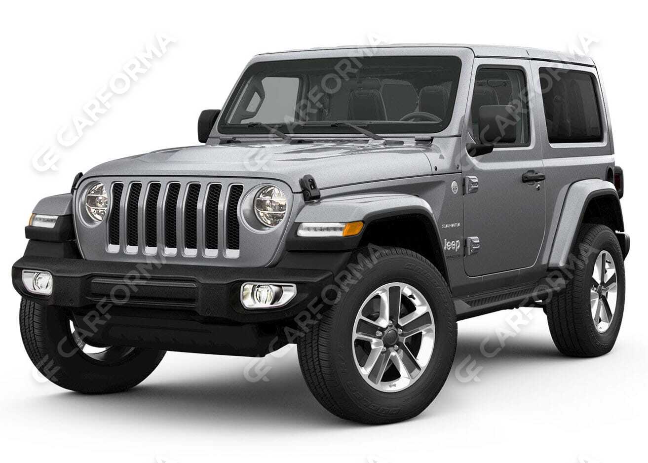 Ворсовые коврики на Jeep Wrangler (JL) 2017&nbsp;-&nbsp;2026