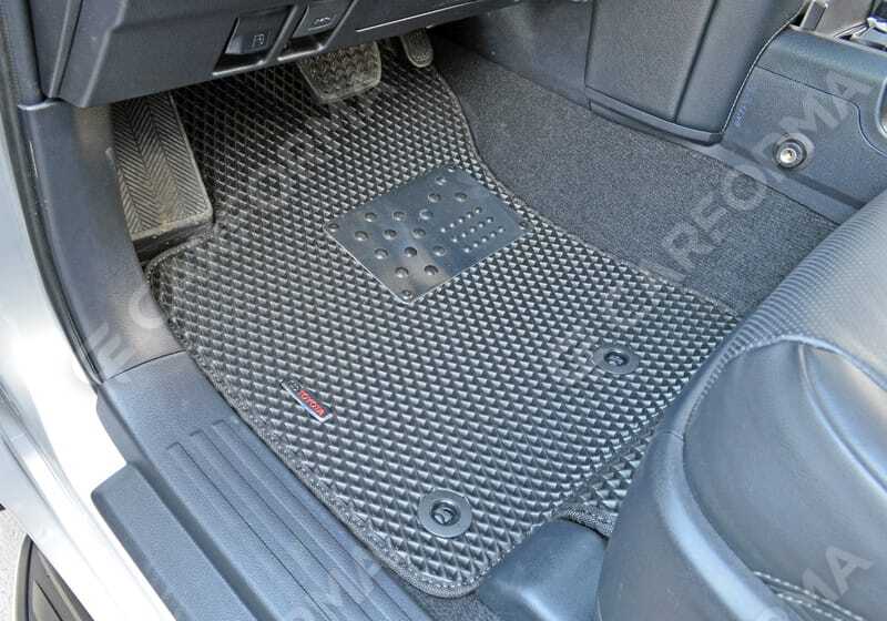 Ворсовые коврики на Toyota Land Cruiser Prado 150 2009&nbsp;-&nbsp;2023 в Тамбове