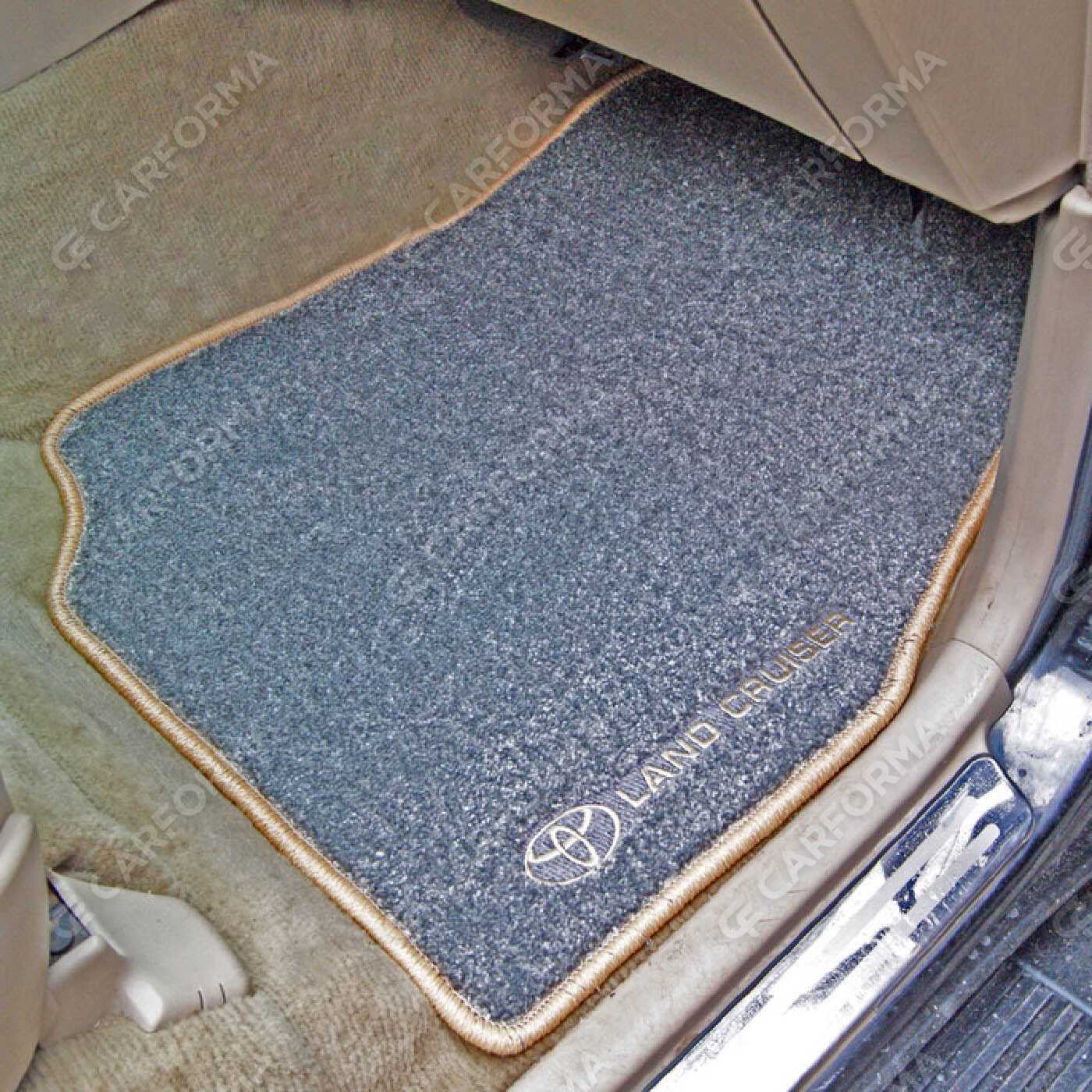 Ворсовые коврики на Toyota Land Cruiser 100 1998&nbsp;-&nbsp;2007 в Тамбове