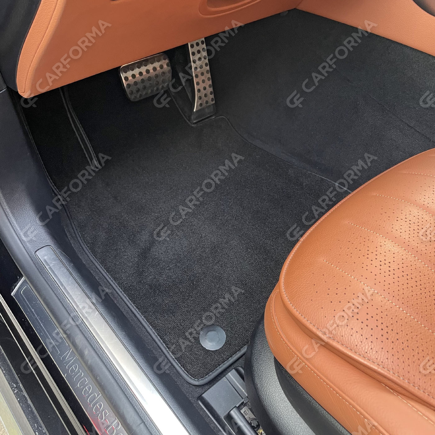 Ворсовые коврики на Mercedes S (W223, V223) 2020&nbsp;-&nbsp;2026 в Тамбове