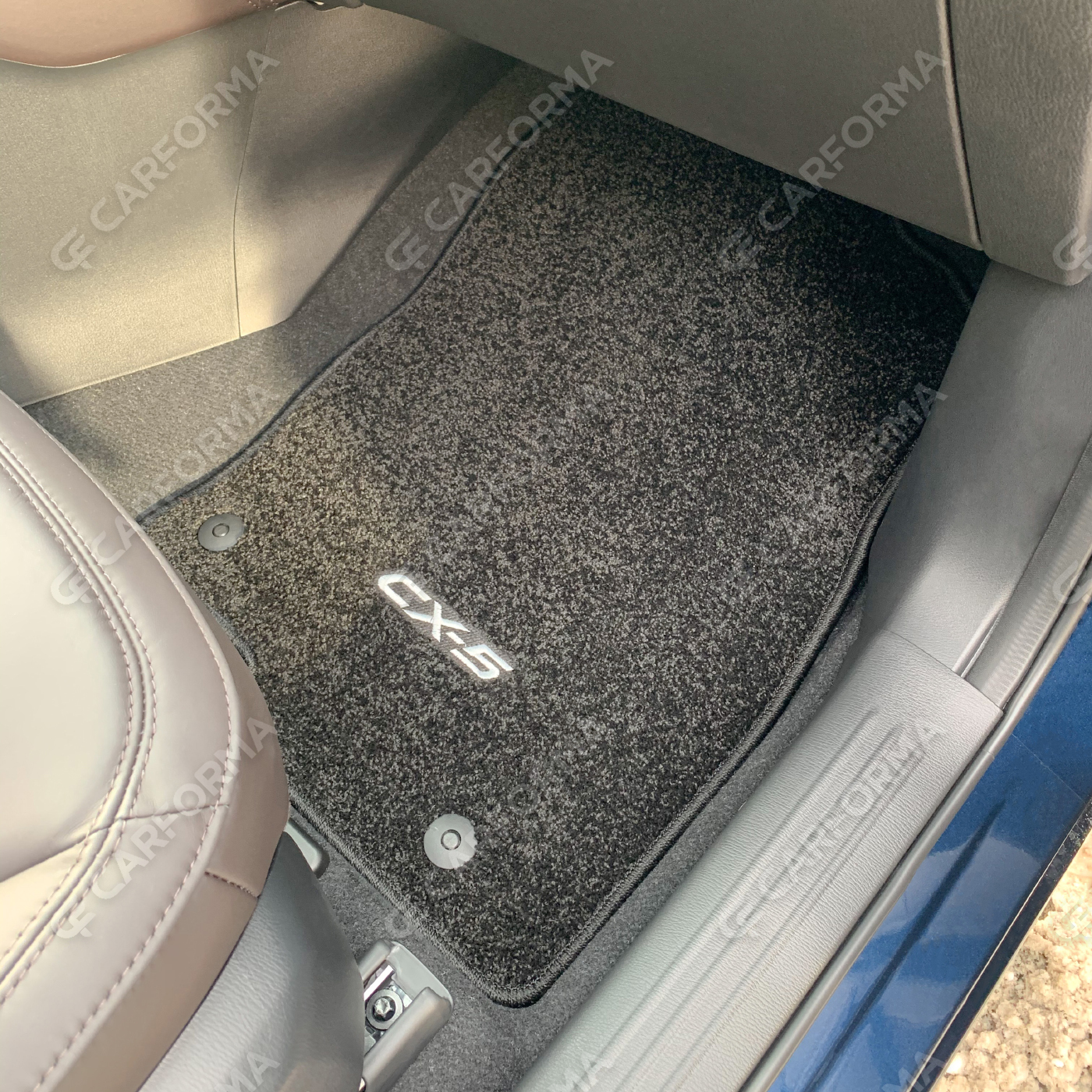 Ворсовые коврики на Mazda CX5 II 2016&nbsp;-&nbsp;2026 в Тамбове