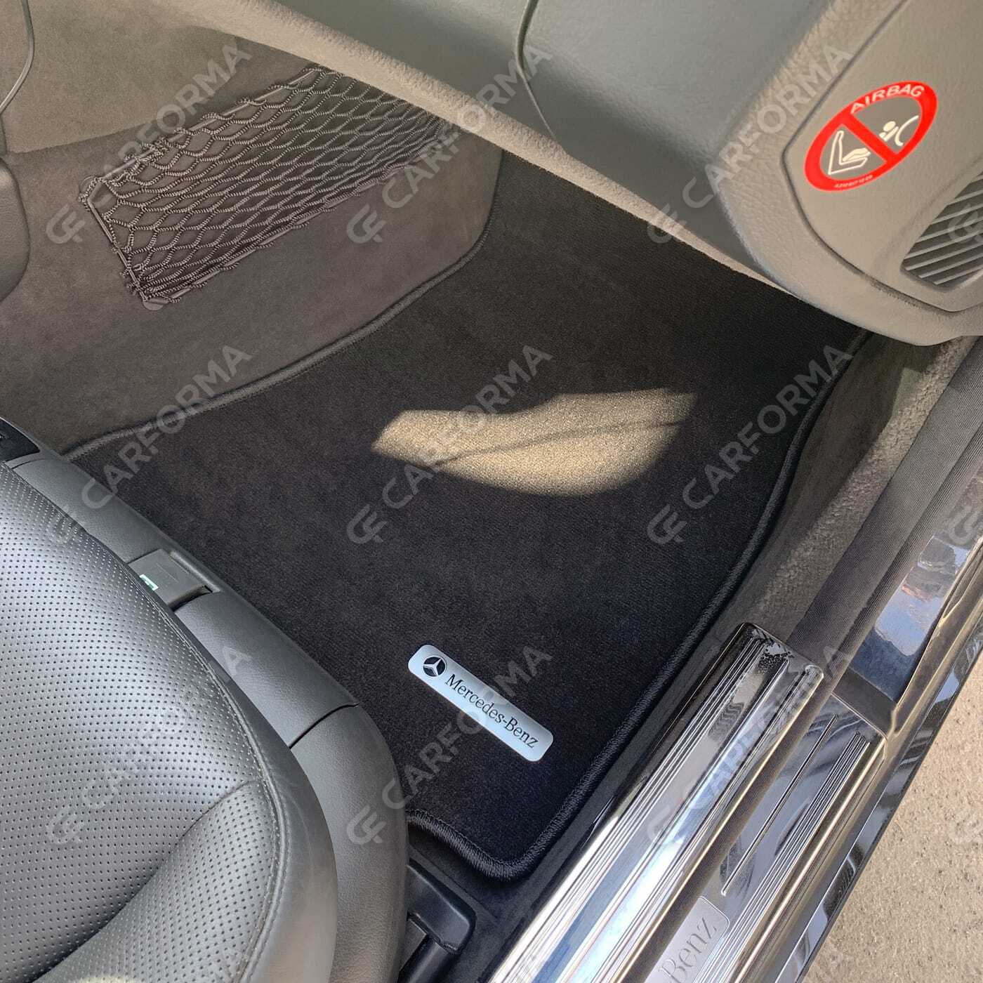 Ворсовые коврики на Mercedes S (W220) 1998&nbsp;-&nbsp;2005 в Тамбове