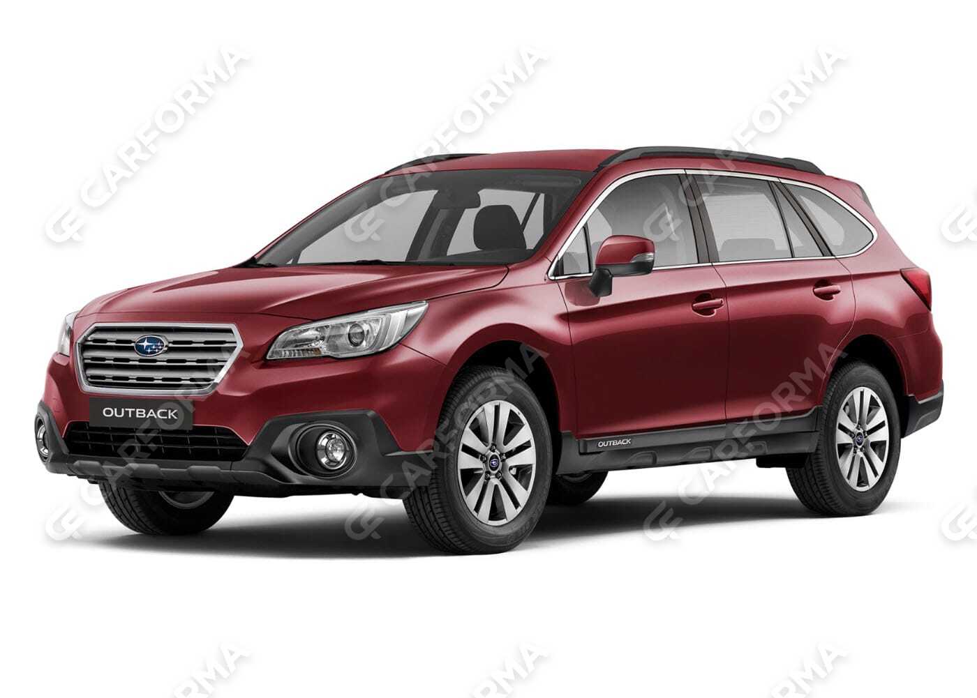 Ворсовые коврики на Subaru Outback V 2014&nbsp;-&nbsp;2021