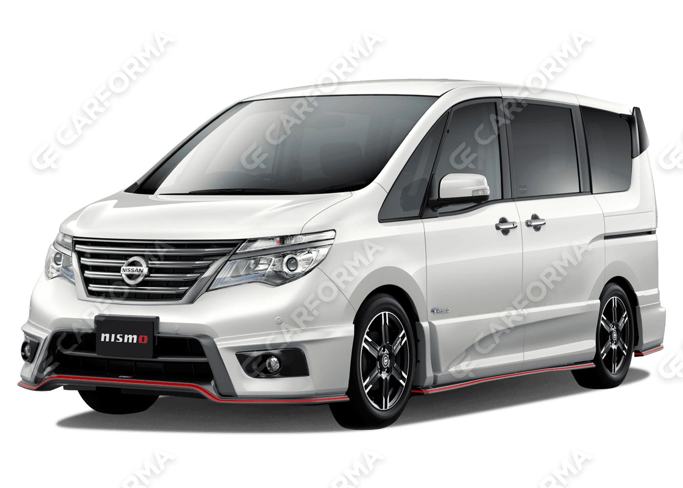 Ворсовые коврики на Nissan Serena (C26) 2010&nbsp;-&nbsp;2016