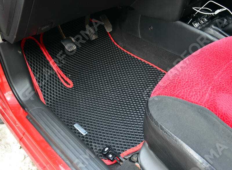 Ворсовые коврики на Chevrolet Aveo I 2002&nbsp;-&nbsp;2012 в Тамбове