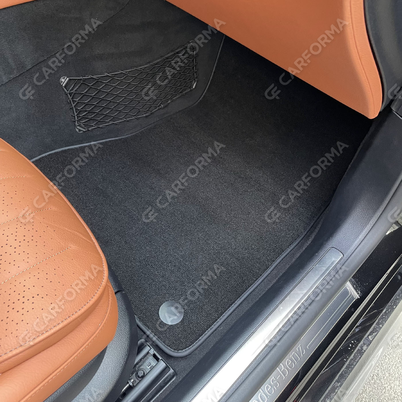 Ворсовые коврики на Mercedes S (W223, V223) 2020&nbsp;-&nbsp;2026 в Тамбове