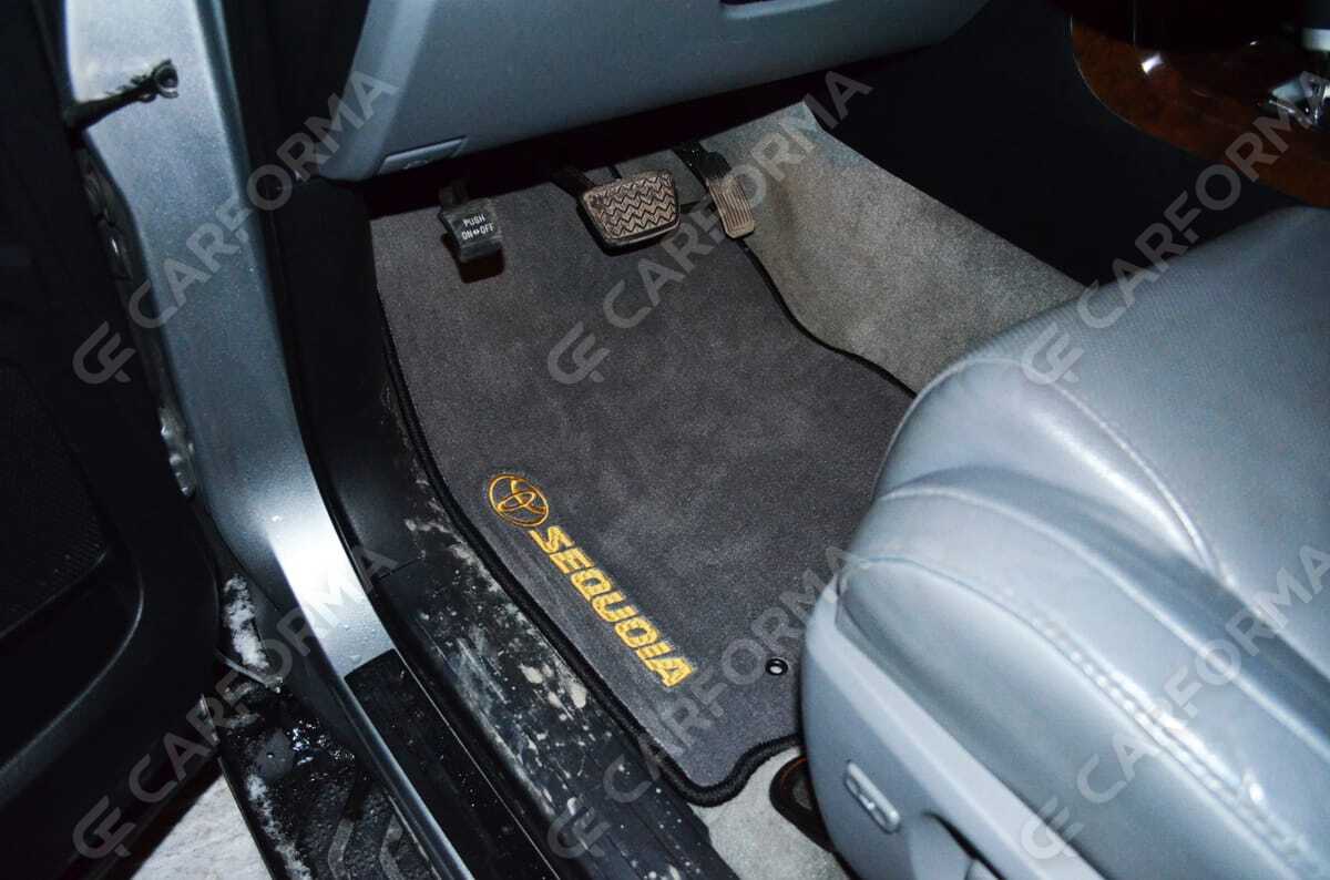 Ворсовые коврики на Toyota Sequoia II 2007&nbsp;-&nbsp;2022 в Тамбове