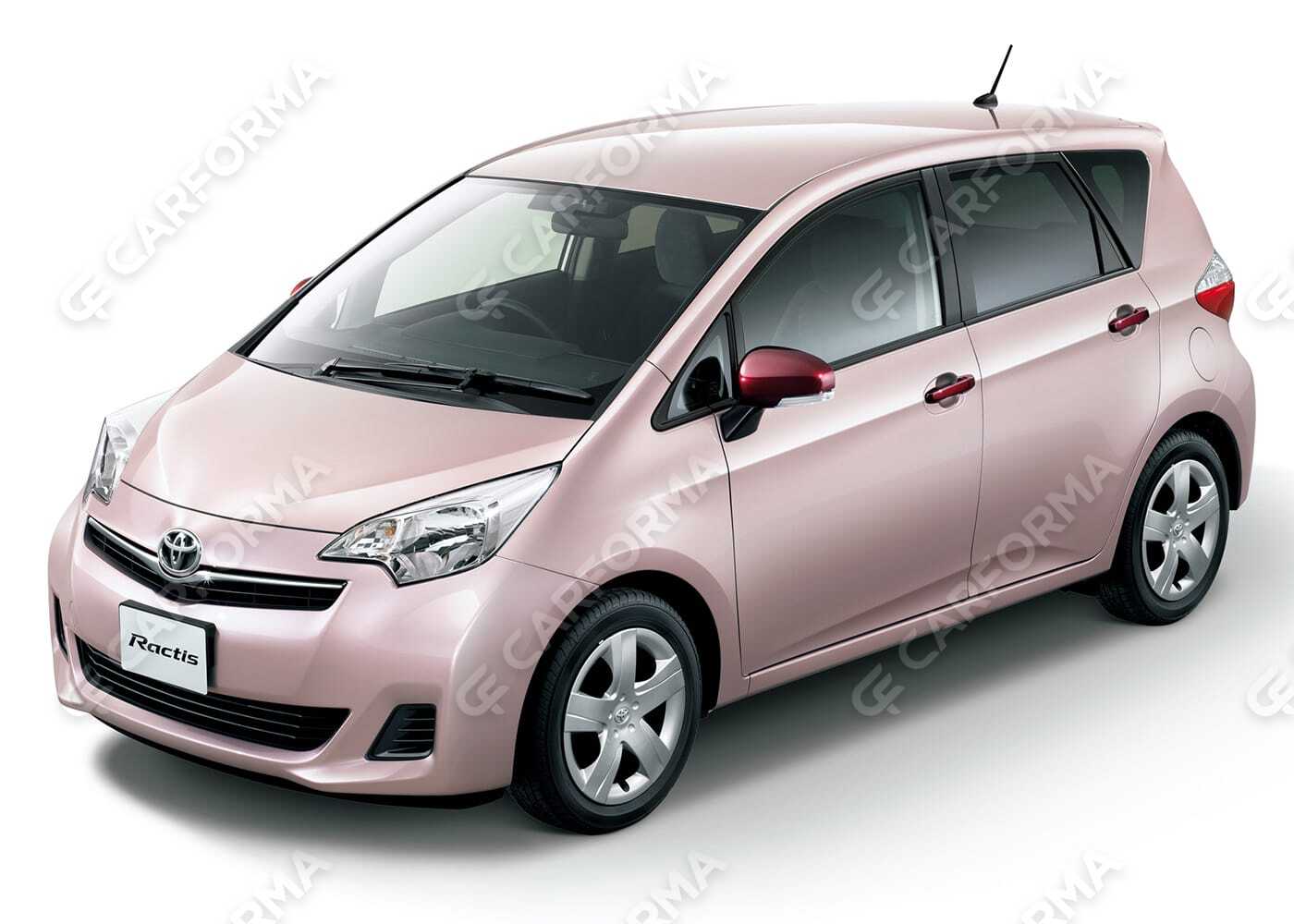 Ворсовые коврики на Toyota Ractis II 2010&nbsp;-&nbsp;2016