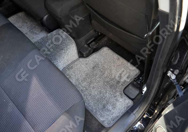 Ворсовые коврики на Mitsubishi Lancer X 2007&nbsp;-&nbsp;2017 в Тамбове