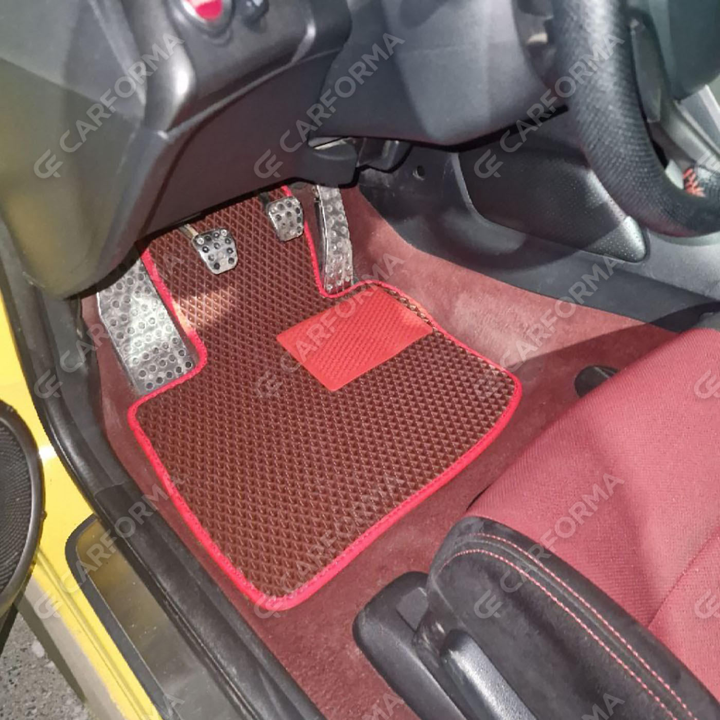 Ворсовые коврики на Honda Civic VIII 3d 2006&nbsp;-&nbsp;2011 в Тамбове