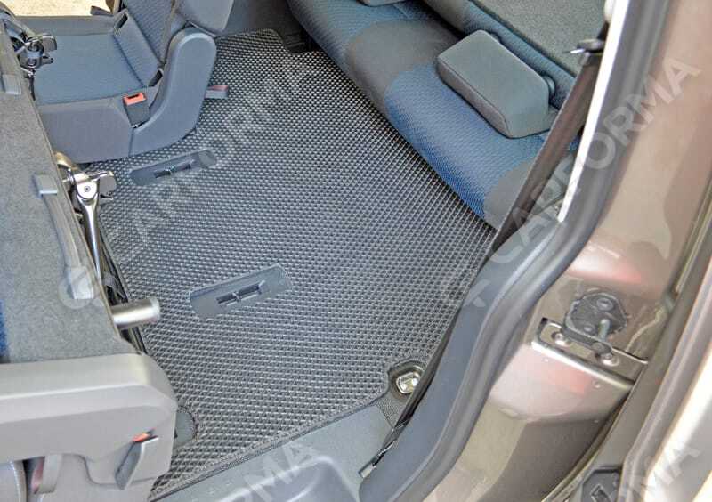 Ворсовые коврики на Volkswagen Caddy (2K) 2003&nbsp;-&nbsp;2020 в Тамбове