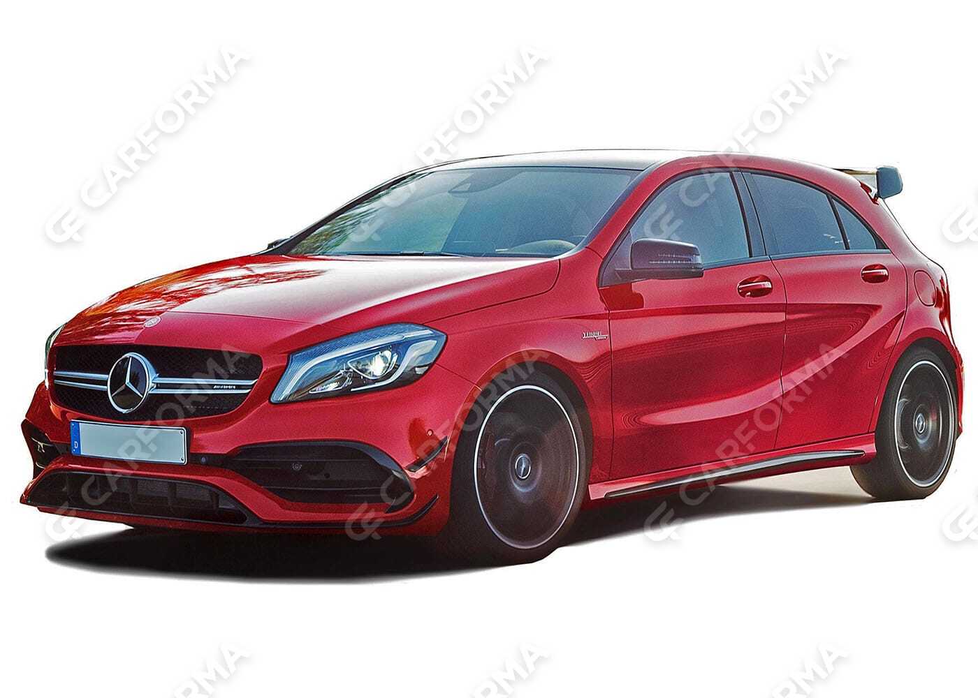 Ворсовые коврики на Mercedes A (W176) 2012&nbsp;-&nbsp;2018