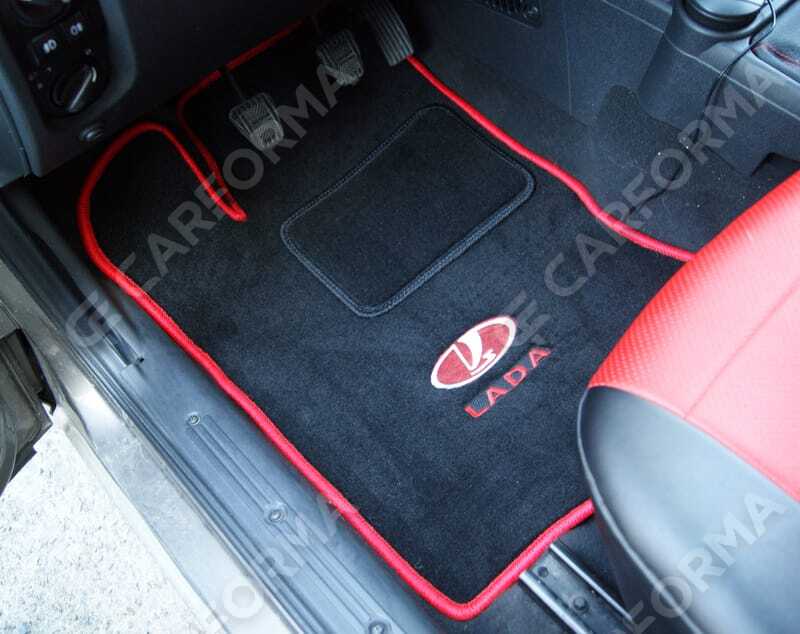Ворсовые коврики на Lada (ВАЗ) Kalina 2004&nbsp;-&nbsp;2018 в Тамбове