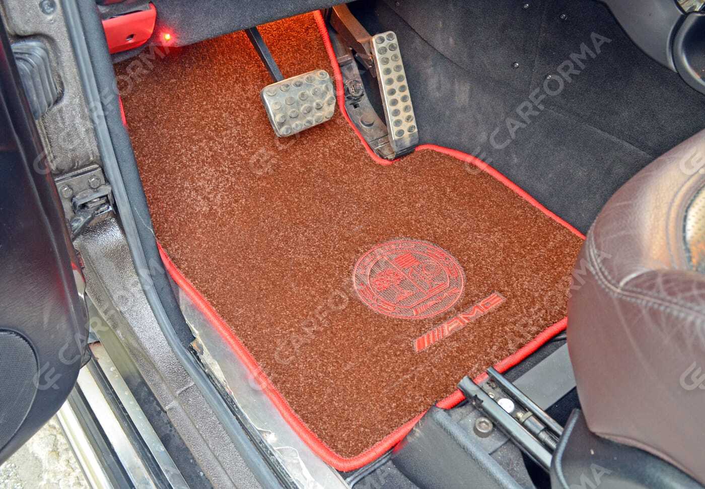 Ворсовые коврики на Mercedes G (W463) рестайлинг 2001&nbsp;-&nbsp;2018 в Тамбове