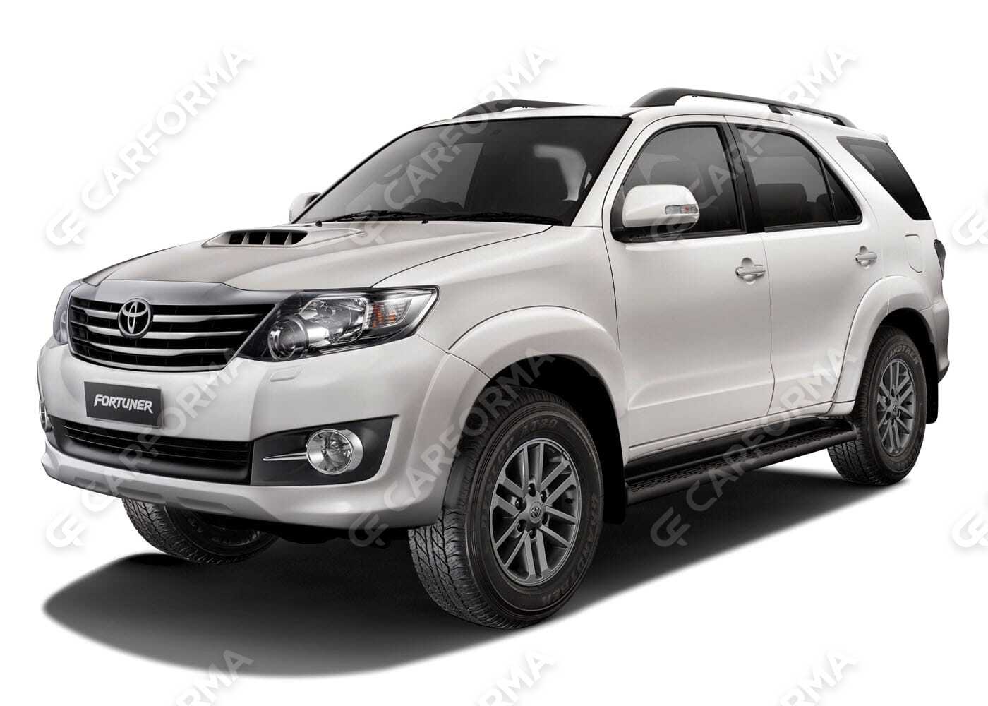 Ворсовые коврики на Toyota Fortuner I 2004&nbsp;-&nbsp;2015