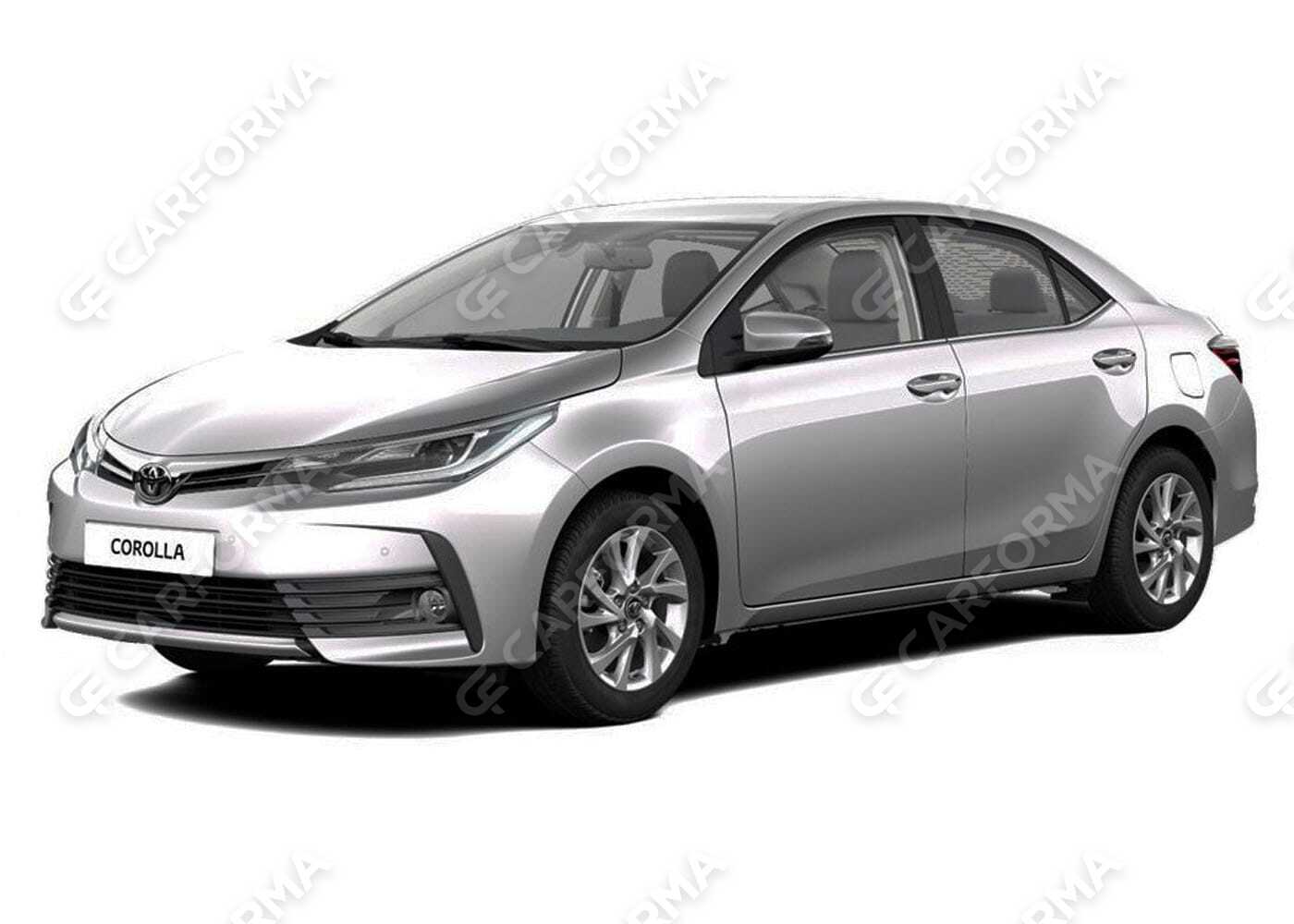 Ворсовые коврики на Toyota Corolla (E18) 2012&nbsp;-&nbsp;2019